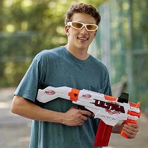 Hasbro Nerf Ultra Focus Big Gun rinkinys + ZA5182 putų polistirolo kulkos