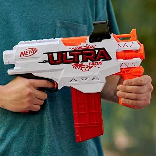 Hasbro Nerf Ultra Focus Big Gun rinkinys + ZA5182 putų polistirolo kulkos