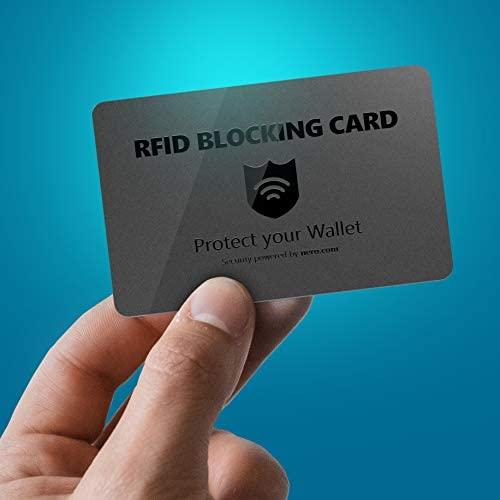Nero RFID blokavimo kortelė