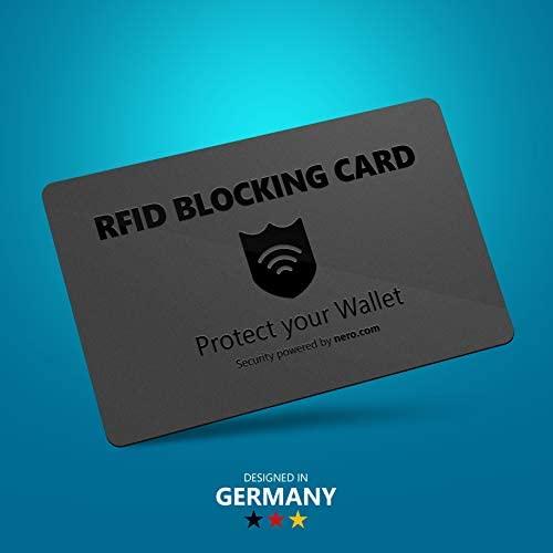 Nero RFID blokavimo kortelė
