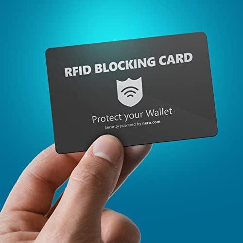 Nero RFID blokavimo kortelė