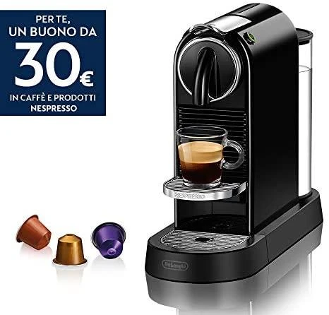 Kavos aparatas DeLonghi EN 167.B Citiz Nespresso Kaffeekapselmaschine Juodas