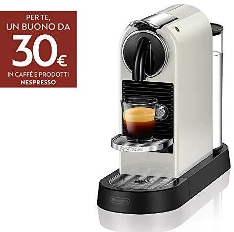 Kavos aparatas Delonghi Nespresso EN167.W Slėgis 19 bar, kapsulinis kavos virimo aparatas, 1260 W, Baltas