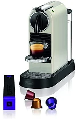 Kavos aparatas Delonghi Nespresso EN167.W Slėgis 19 bar, kapsulinis kavos virimo aparatas, 1260 W, Baltas