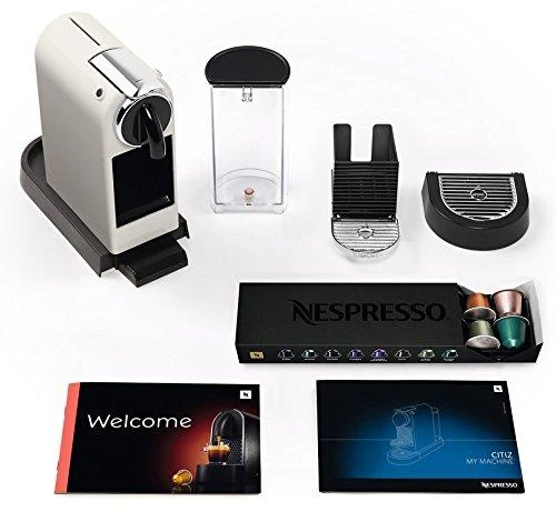 Kavos aparatas Delonghi Nespresso EN167.W Slėgis 19 bar, kapsulinis kavos virimo aparatas, 1260 W, Baltas