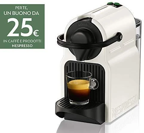 Kavos aparatas Krups XN1001 Inissia Nespresso Slėgis 19 bar, kapsulinis kavos virimo aparatas, 1260 W, Baltas