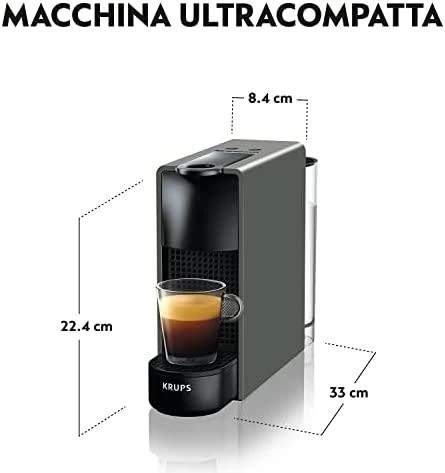 Kavos aparatas „Nespresso Essenza Mini“ kapsulių aparatas (XN110B)