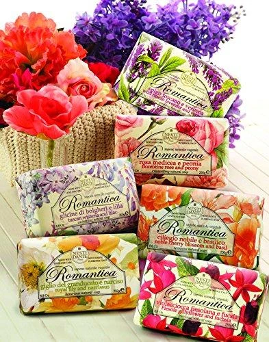 Nesti Dante Romantica natūralus muilas Lily & Narcissus 250 g