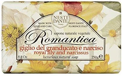 Nesti Dante Romantica natūralus muilas Lily & Narcissus 250 g