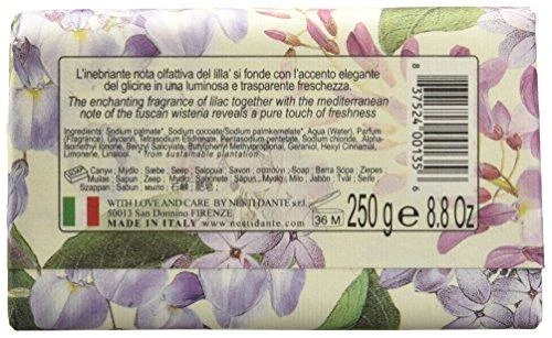 NESTI DANTE ROMANTICA TUSCAN WISTERIA & LILAC muilas, 250 g