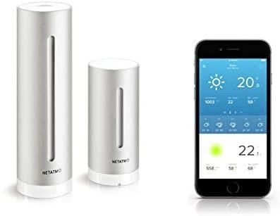 Netatmo Rinkinys orų stotis + lietaus matuoklis