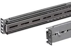 NETRACK 019-320-66-012-Z Netrack serverio spinta RACK 19 32U/600x600mm ASSEMBLED (stiklinės durys) - juodas