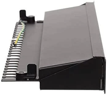 NETRACK 104-19 patch panel 19inch 24-jungtys kat. 6A FTP su lentyna