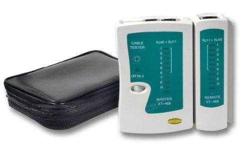 TRITON EFB Elektronik 39939.1 tinklo kabelio testeris Susukto kabelio testeris žalias, pilkas