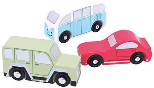 New Classic Toys Medinių transporto priemonių rinkinys (3 vnt.) ( 11932 )
