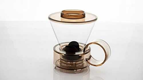 Clever Dripper - Stiklas 500ml Permatomas pilkas