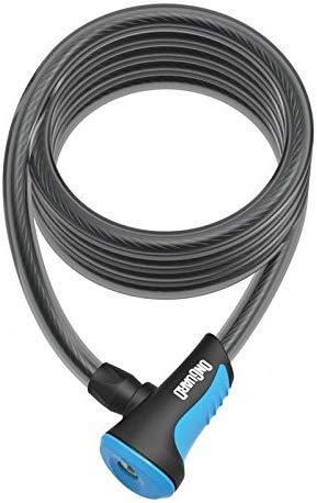 OnGuard dviračio spyna NEON 8157BU mėlyna (ONG-8157BU)