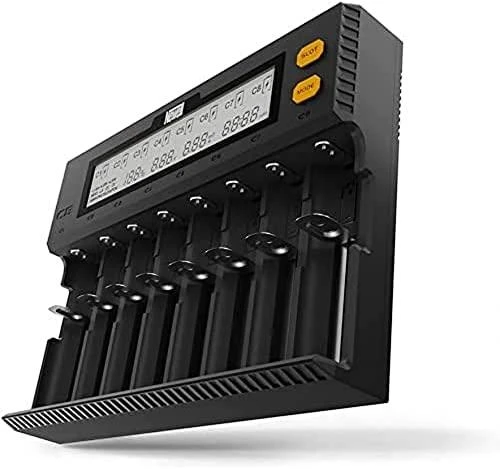 Įkroviklis Newell Smart C8 skirtas NiMH / Li-Ion baterijoms