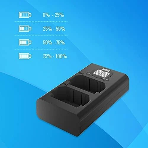 Newell DL-USB-C dviejų kanalų įkroviklis skirtas AABAT-001