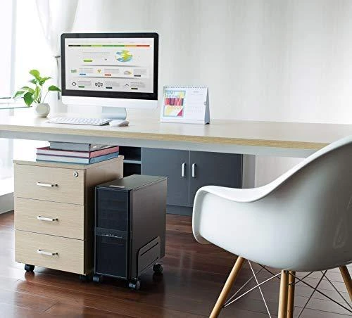 Neomounts NewStar CPU Holder (mobile / width: 12-21 cm), c:Juodas