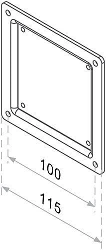 Laikiklis Neomounts NEWSTAR VESA CONVERSION PLATE - VESA 75 TO 100 - Juodas