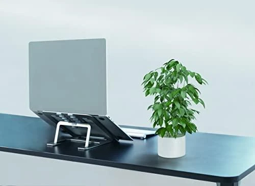 Neomounts NEWSTAR NOTEBOOK DESK STAND Sidabrinis (ERGONOMIC)