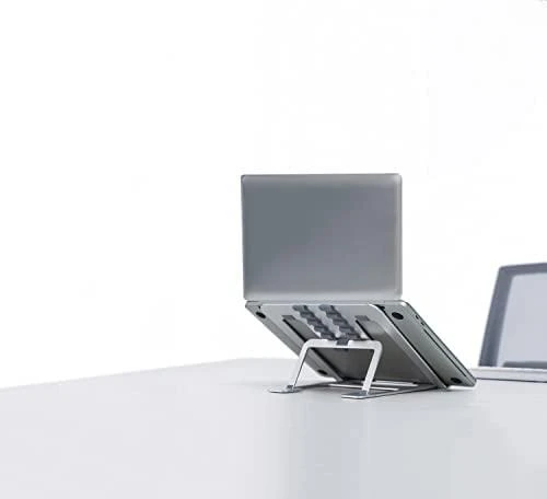 Neomounts NEWSTAR NOTEBOOK DESK STAND Sidabrinis (ERGONOMIC)