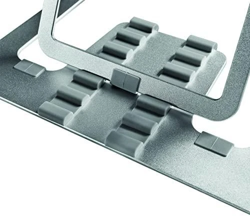 Neomounts NEWSTAR NOTEBOOK DESK STAND Sidabrinis (ERGONOMIC)