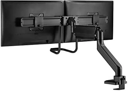 Laikiklis NEOMOUNTS BY NEWSTAR DS75-450BL2 FULL MOTION MONITORIUS DESK MOUNT FOR 17-32" SCREENS - Juodas