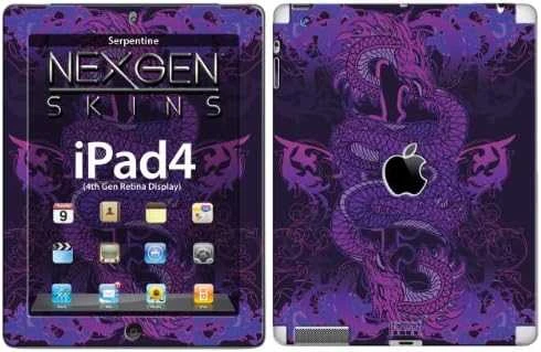 Other Brand Kitų prekės ženklų „Nexgen“ apvalkalai su 3D efektu, skirti „Apple iPad 2/3/4 Serpentine 3D“