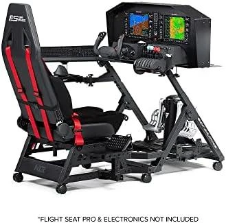 Laikiklis „Next Level Racing“ | Grindų stovas | „Flight Stand Pro“ | Juodas