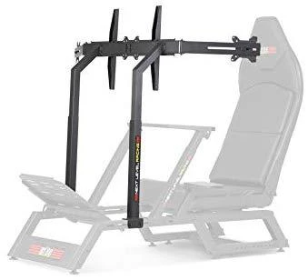 Laikiklis „Next Level Racing F-GT Monitorius“ stovas | Tvirtinimo komponentai | Aukštis, pakreipimas | 27–65 " | Maksimalus svoris (talpa) 60 kg