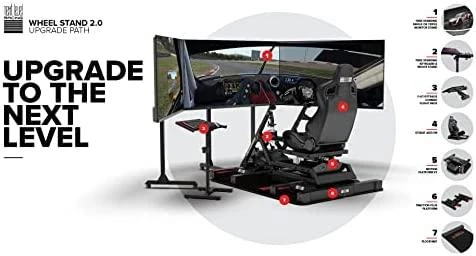 Next Level Racing stovas vairui 2.0
