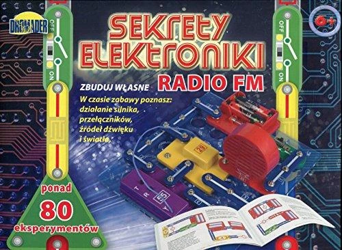 Mini elektronikos paslaptys + FM radijas 80 eksperimentų 59568 DROMADER