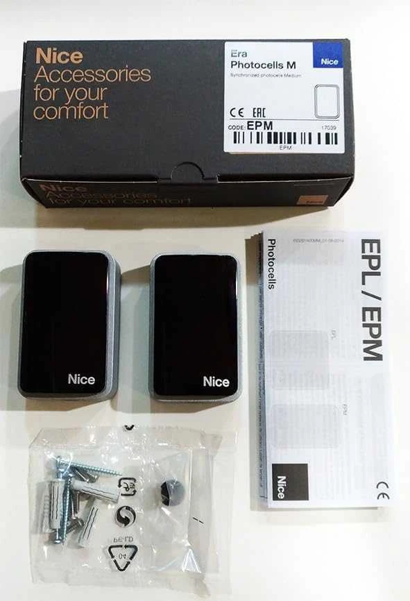 Nice EPM fotoelementų pilnas komplektas