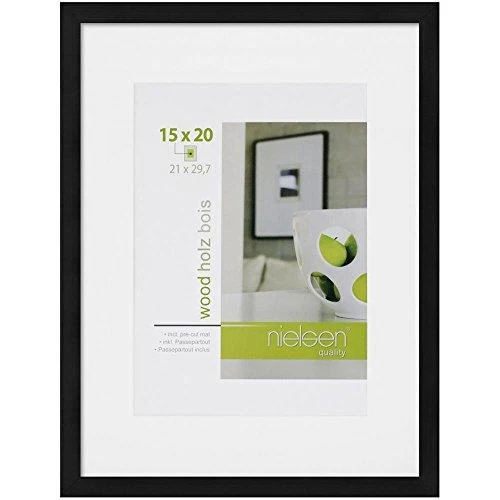 Nuotraukų rėmelis Nielsen Design Nielsen Apollon juoda 21x29,7 mediena DIN A4 8988046