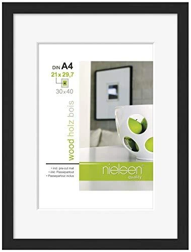 Nuotraukų rėmelis Nielsen Design Nielsen Apollon juoda 24x30 Wood 8988006