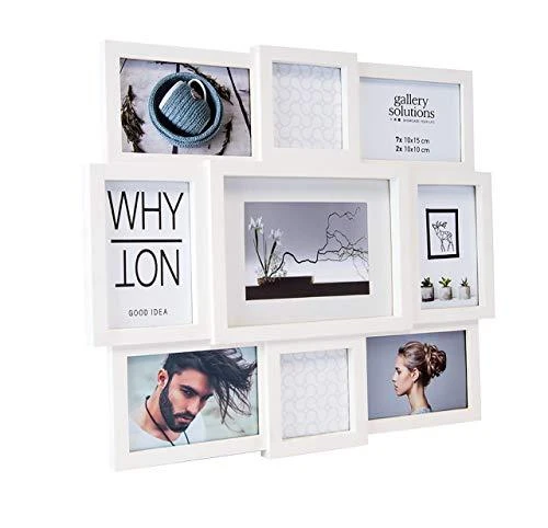 Nuotraukų rėmelis Nielsen Design Nielsen Why Not Collage baltas Resin Gallery 8999333