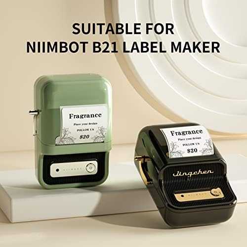 Niimbot R50*30-230 Baltas termo etiketės