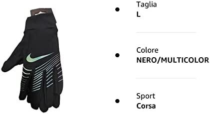 „Nike Dri-FIT“ lengvos moteriškos bėgimo pirštinės, juodos N1004258904 (XS)