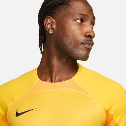 Vyriški marškinėliai Nike Dri-FIT Adv Gardien IV GK Jsyss geltona DH7760 719 (M)