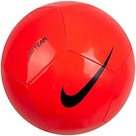 Futbolo kamuolys Nike Pitch Team raudona DH9796 635 (5)