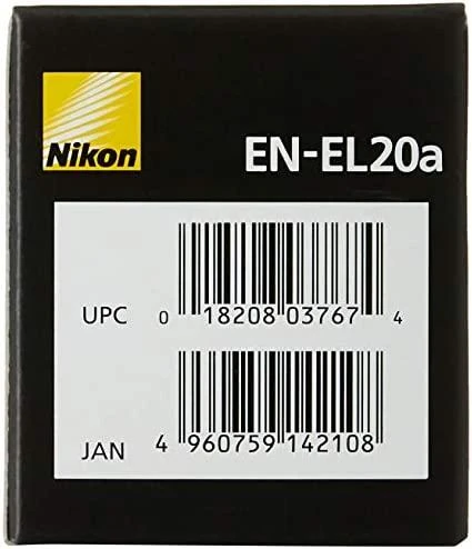 Nikon EN-EL20a įkraunama ličio jonų baterija