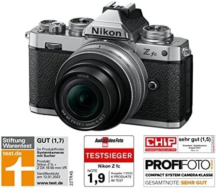 Nikon Z fc + NIKKOR Z DX 16-50mm f/3.5-6.3 VR + NIKKOR Z DX 50-250mm f/4.5-6.3 VR (Sidabrinis)