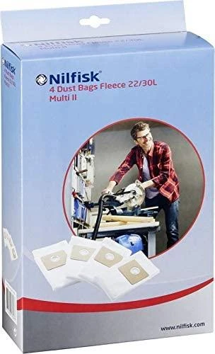 Dulkių maišai siurbliui NILFISK Multi II, 4vnt.