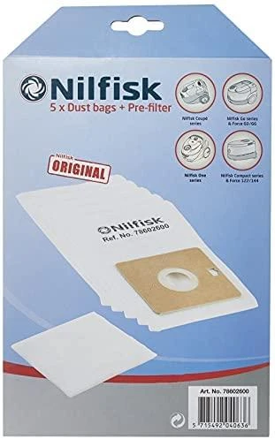 Nilfisk DUST BAG SYNTH ONE,GO AND COUPE