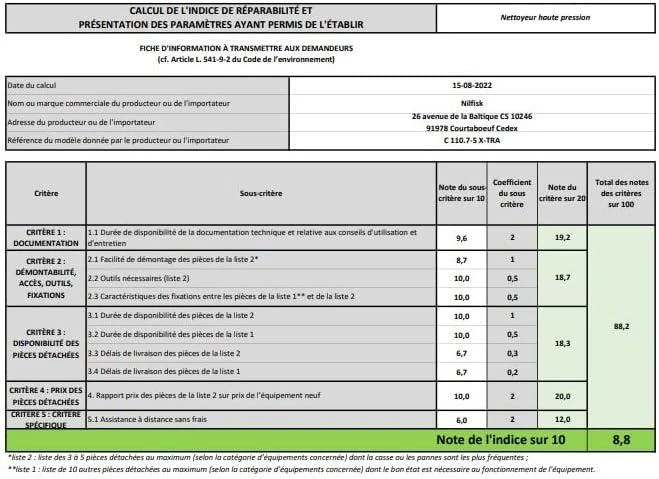 Aukšto slėgio plovykla Nilfisk-ALTO Core 125-5 EU