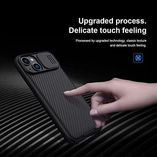 Dėklas Nillkin CamShield Pro Apple iPhone 14 mėlynas