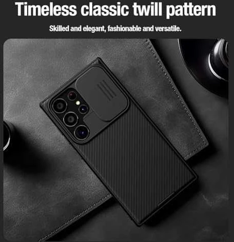 Dėklas Nillkin CamShield Pro Samsung S928 S24 Ultra juodas