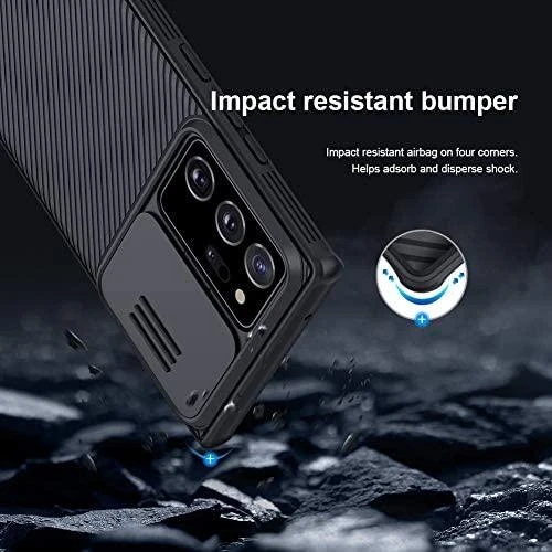 Dėklas Nillkin CamShield skirtas Galaxy Note 20 Ultra, juodas